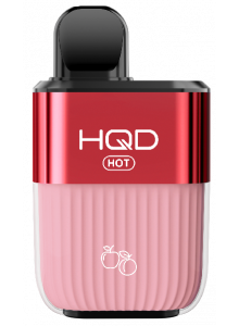 Электронная Сигарета HQD HOT (5000 Затяжек) Яблоко Персик