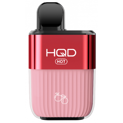 Электронная Сигарета HQD HOT (5000 Затяжек) Яблоко Персик Электронная Сигарета HQD HOT (5000 Затяжек) Яблоко Персик