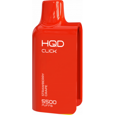 Картридж HQD Click Клубника Виноград (5500 Затяжек)