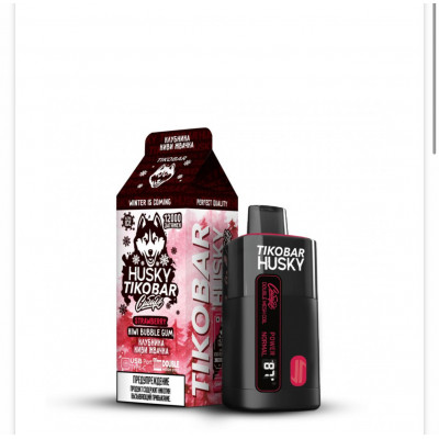 Электронная Сигарета Tikobar Husky Сибирь 12000 Клубника Киви Жвачка Электронная Сигарета Tikobar Husky Сибирь 12000 Клубника Киви Жвачка