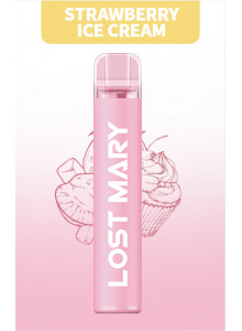 Электронная Сигарета LOST MARY CM1500 Клубничное Мороженное