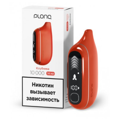 Электронная Сигарета Plonq Max Pro 10000 Клубника