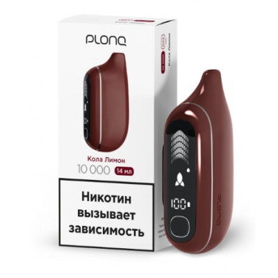 Электронная Сигарета Plonq Max Pro 10000 Кола Лимон