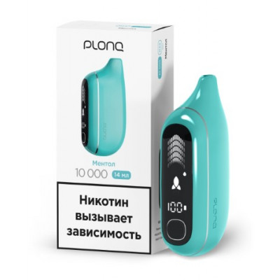 Электронная Сигарета Plonq Max Pro 10000 Ментол Электронная Сигарета Plonq Max Pro 10000 Ментол