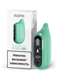 Электронная Сигарета Plonq Max Pro 10000 Прохладная Мята Электронная Сигарета Plonq Max Pro 10000 Прохладная Мята