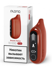 Электронная Сигарета Plonq Max Pro 10000 Вишня Лимон Электронная Сигарета Plonq Max Pro 10000 Вишня Лимон
