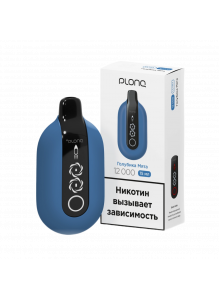 Электронная Сигарета Plonq Ultra 12000 Голубика Мята Электронная Сигарета Plonq Ultra 12000 Голубика Мята