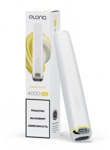 Электронная Сигарета Plonq Plus Pro 4000 Банан Кокос