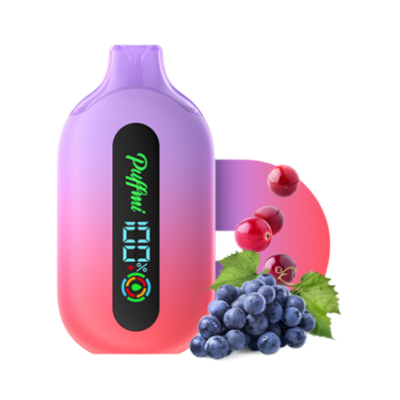 Электронная Сигарета PuffMi Pure 12000 Малина Виноград
