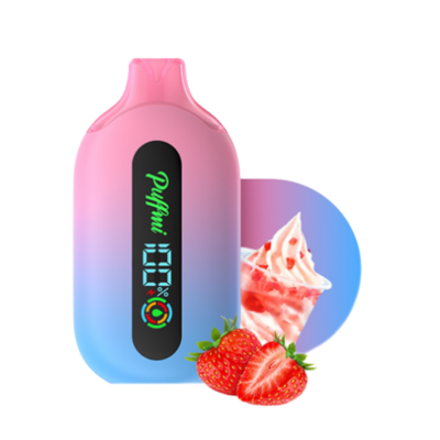 Электронная Сигарета PuffMi Pure 12000 Клубничное Мороженое Электронная Сигарета PuffMi Pure 12000 Клубничное Мороженое