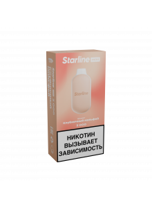 Электронная Сигарета StarLine Mini 3000 Клубничный Мильфей