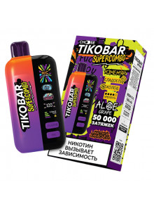 Электронная Сигарета Tikobar SuperCombo 50000 Aloe Grape (Алоэ Виноград)