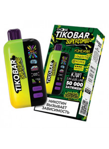Электронная Сигарета Tikobar SuperCombo 50000 Kiwi Cactus Lime (Киви Кактус Лайм)