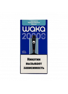 Waka soPro 20000 Черника Малина Ментол Waka soPro 20000 Черника Малина Ментол