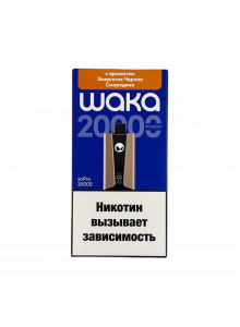 Waka soPro 20000 Энергетик Чёрная Смородина Waka soPro 20000 Энергетик Чёрная Смородина