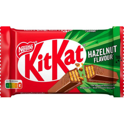 Шок. Батончик Kit Kat 4 Fangers Hazelnut (Фундук) 41,5г