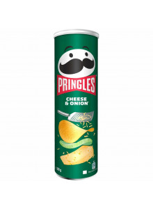 Чипсы Pringles Cheese Onion (Сыр и Лук) 165гр Чипсы Pringles Cheese Onion (Сыр и Лук) 165гр