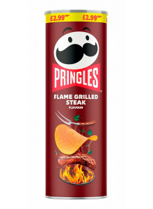 Чипсы Pringles Flame Grilled Steak (Стейк на Гриле) 165гр Чипсы Pringles Flame Grilled Steak (Стейк на Гриле) 165гр