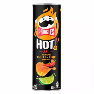 Чипсы Pringles Hot Mexican Chilli and Lime (Мексиканский Чили с Лаймом) 160гр Чипсы Pringles Hot Mexican Chilli and Lime (Мексиканский Чили с Лаймом) 160гр