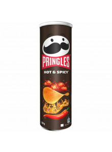 Чипсы Pringles Hot Spicy (Перец Чили) 165гр Чипсы Pringles Hot Spicy (Перец Чили) 165гр