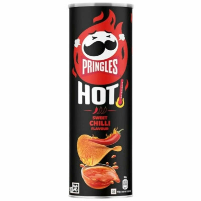 Чипсы Pringles Hot Sweet Chilli (Сладкий Чили) 160гр Чипсы Pringles Hot Sweet Chilli (Сладкий Чили) 160гр