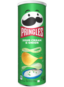 Чипсы Pringles Sour Cream Onion (Сметана и Лук) 165гр