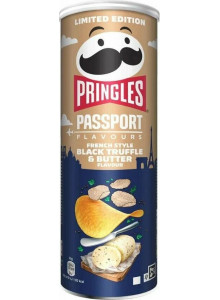 Чипсы Pringles Black Truffle & Butter (Чёрный Трюфель и Масло) 165гр