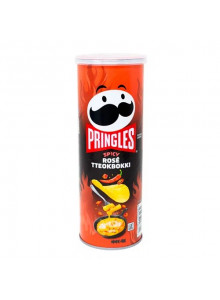 Чипсы Pringles Spicy Rose Tteokbokki (Пряная Роза и Ттокпокки) 100гр