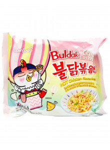 Лапша Samyang Hot Chickeflavor Ramen Carbo (Острая Курица с Соусом Карбонара) 140гр Лапша Samyang Hot Chickeflavor Ramen Carbo (Острая Курица с Соусом Карбонара) 140гр