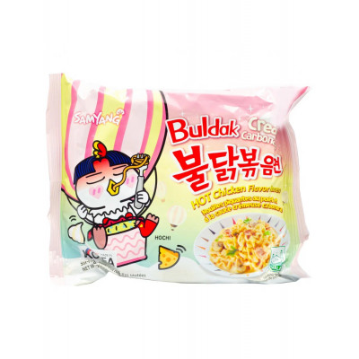 Лапша Samyang Hot Chickeflavor Ramen Carbo (Острая Курица с Соусом Карбонара) 140гр
