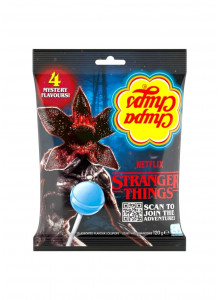 Леденец Chupa chups Stranger Things 4 flavours (Очень странные дела 4 вкуса) 120гр