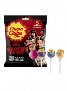 Леденец Chupa chups Stranger Things 5 flavours (Очень странные дела 5 вкусов) 120гр