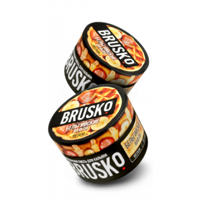 Brusko Бельгийские Вафли Strong 50гр