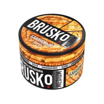 Brusko Банановый Пирог Medium 50гр М