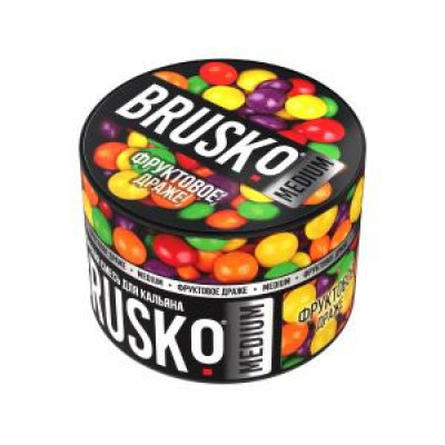 Brusko Фруктовое Драже Medium 50гр М Brusko Фруктовое Драже Medium 50гр М