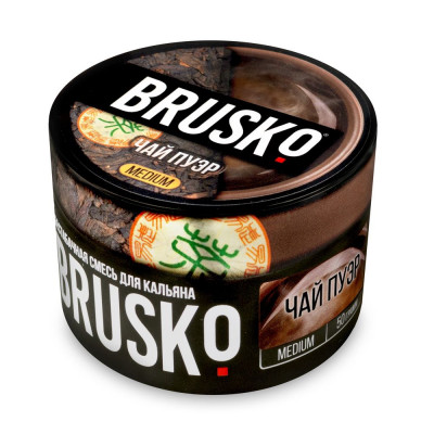 Brusko Чай Пуэр Medium 50гр М Brusko Чай Пуэр Medium 50гр М