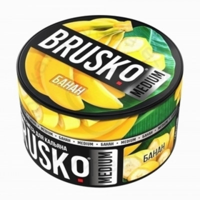 Brusko Банан Medium 250гр М Brusko Банан Medium 250гр М