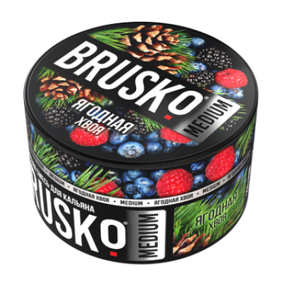 Brusko Ягодная Хвоя Medium 250гр М