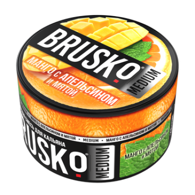 Brusko Манго с Апельсином и Мятой Medium 250гр М