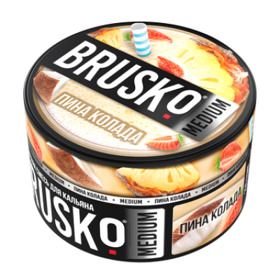 Brusko Пина Колада Medium 250гр М Brusko Пина Колада Medium 250гр М