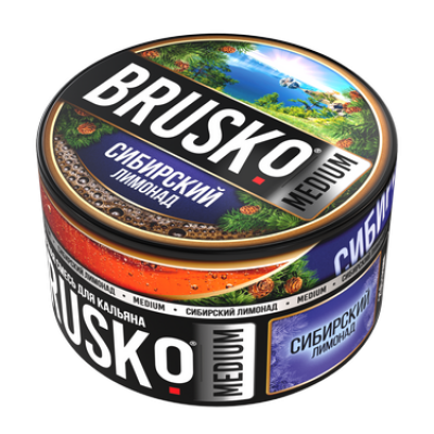 Brusko Сибирский Лимонад Medium 250гр М Brusko Сибирский Лимонад Medium 250гр М