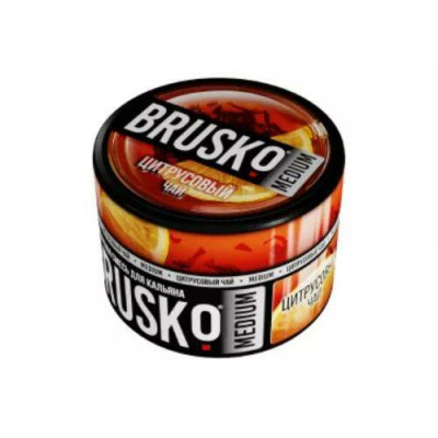 Brusko Цитрусовый Чай Medium 50гр М Brusko Цитрусовый Чай Medium 50гр М