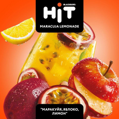 Black Burn HIT MARACUJA LEMONADE (Маракуйя Яблоко Лимон) 30гр Black Burn HIT MARACUJA LEMONADE (Маракуйя Яблоко Лимон) 30гр