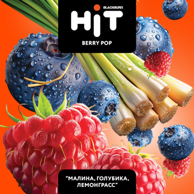 Black Burn HIT BERRY POP (Малина Голубика Лемонграсс) 30гр Black Burn HIT BERRY POP (Малина Голубика Лемонграсс) 30гр