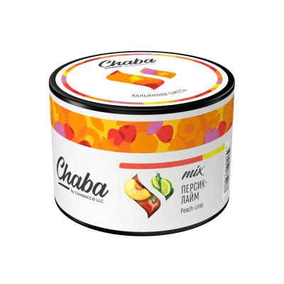 Chaba MIX Peach-lime (Персик Лайм) 40гр