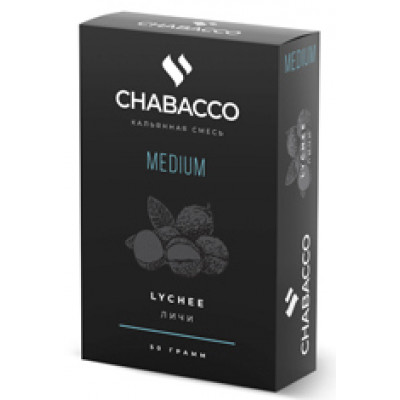 Chabacco Medium Lychee (Личи) 40гр Chabacco Medium Lychee (Личи) 40гр