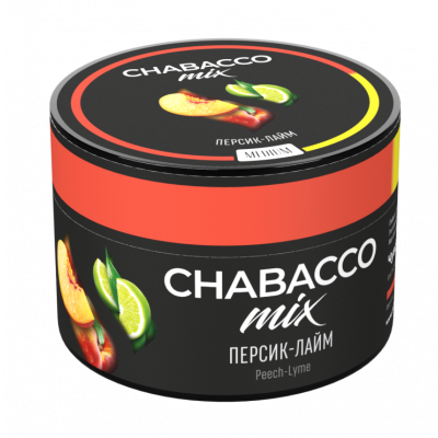 Chabacco MIX Peach-lime (Персик Лайм) 200гр Chabacco MIX Peach-lime (Персик Лайм) 200гр