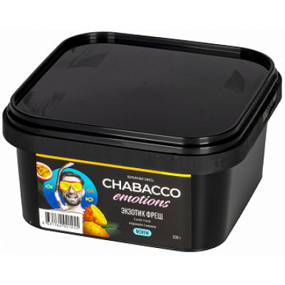 Chabacco Emotions Exotic Fresh (Маракуйя, Кивано) 200гр Chabacco Emotions Exotic Fresh (Маракуйя, Кивано) 200гр