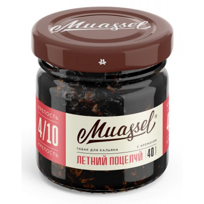 Muassel Medium 4/10 Летний Поцелуй 40гр Muassel Medium 4/10 Летний Поцелуй 40гр
