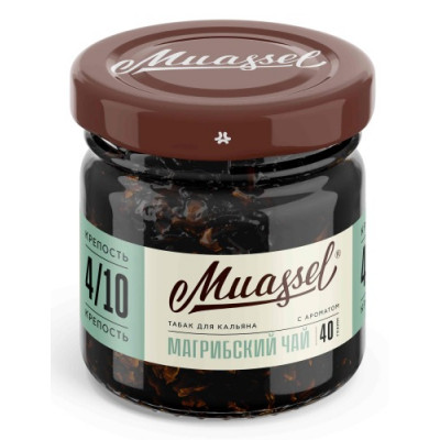 Muassel Extra Strong 8/10 Магрибский Чай 40гр Muassel Extra Strong 8/10 Магрибский Чай 40гр